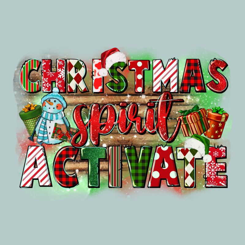 Christmas Spirit Activate Heavy Core Tee by CowGirlArtShop | Teevron