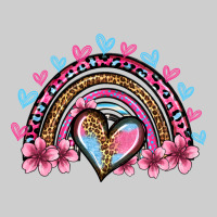 Valentine's Day Rainbow Heart Olivia Premium Tee | Teevron