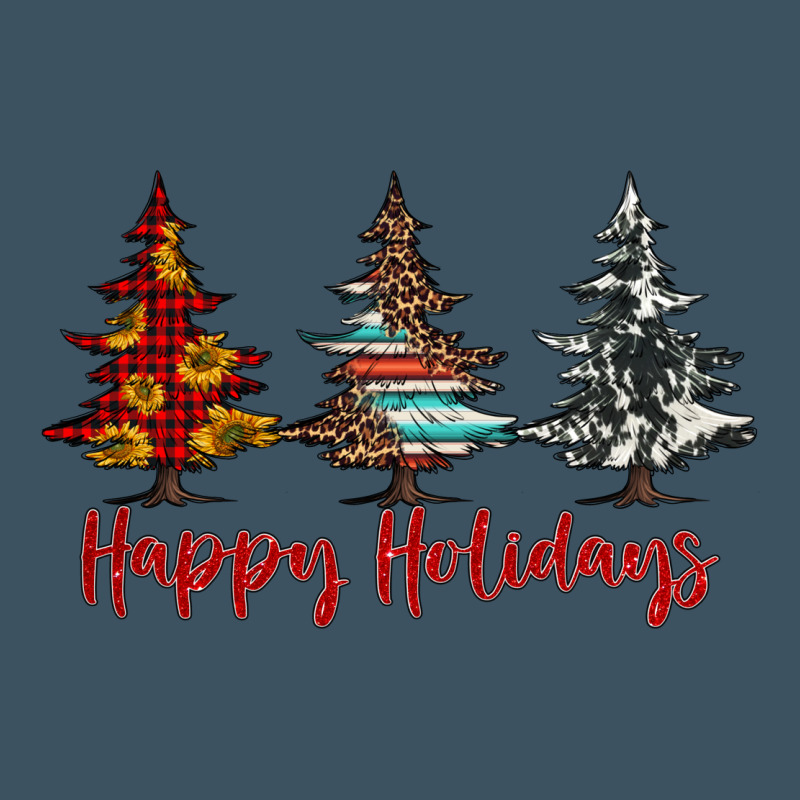 Happy Holidays Christmas Trees Urban Heavy Tee by Jasminsmagicworld | Teevron