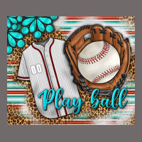 Baseball Play Ball With Leopard Mousepad Urban Heavy Tee | Teevron