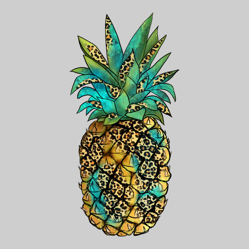 Leopar Turquoise Pineapple Premium Sweatshirt by JahusDesignShop | Teevron