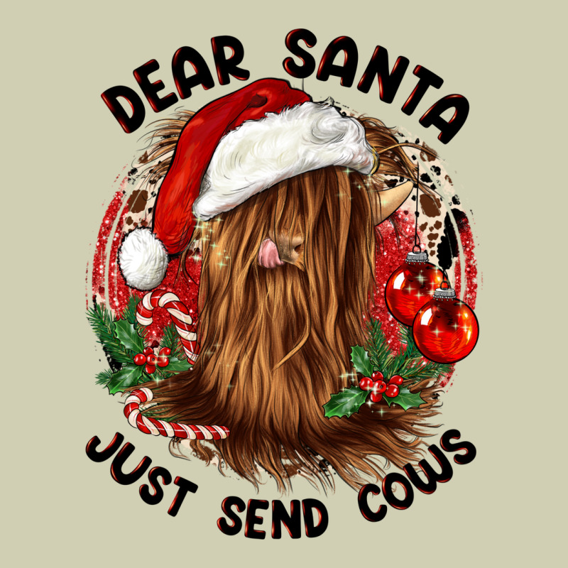 Dear Santa Just Send Cows Heavy Core Tee by CowGirlArtShop | Teevron