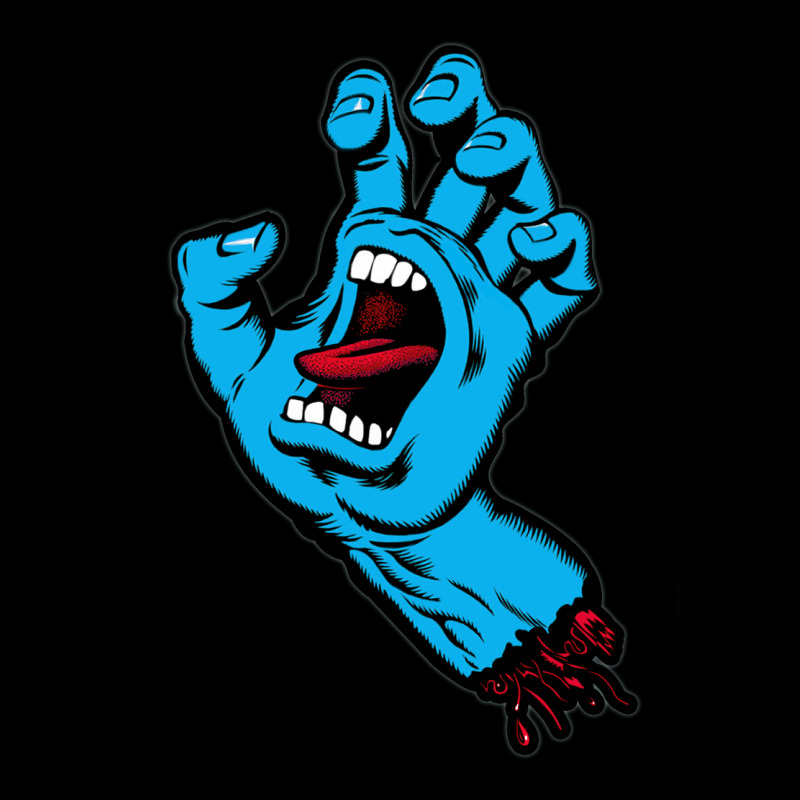 Santacruz Screaming Hand Premium Sweatshirt by artisFamous | Teevron