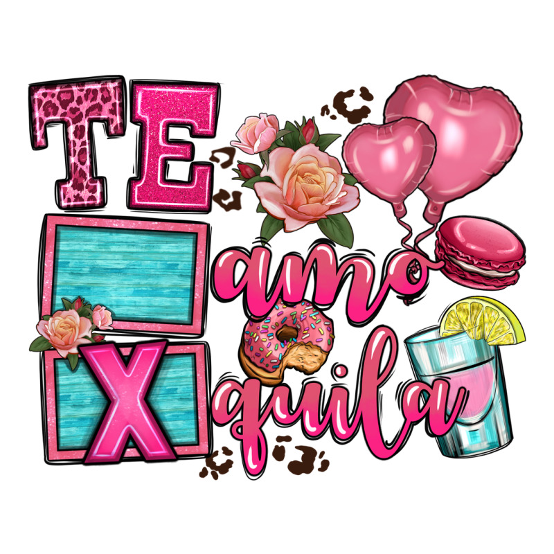 Te Amo Te Quila Premium Tee by OliviaCreatesArt | Teevron