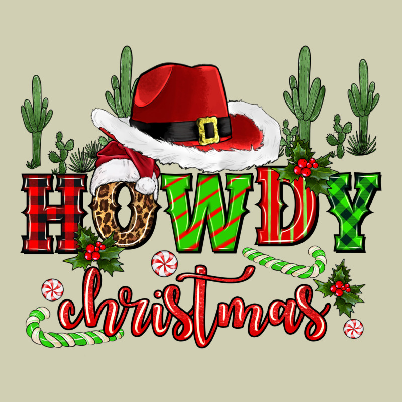 Howdy Christmas Cowboy Hat Heavy Core Tee by CowGirlArtShop | Teevron