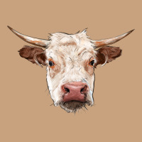 Hereford Cow Head Vintage Tee | Teevron