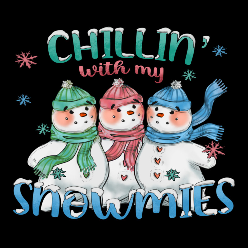 Chillin With My Snowmies Heavy Core Tee by CowGirlArtShop | Teevron