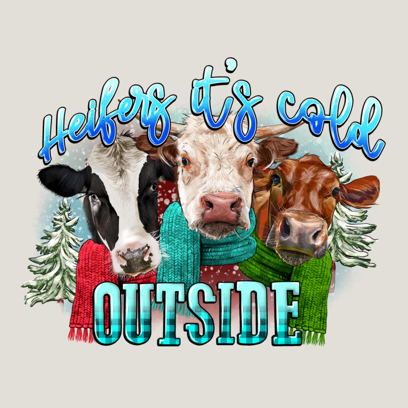 Heifers Its Cold Outside Heavy Core Tee by CowGirlArtShop | Teevron