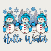 Snowman Hello Winter Zipper Hoodie | Teevron