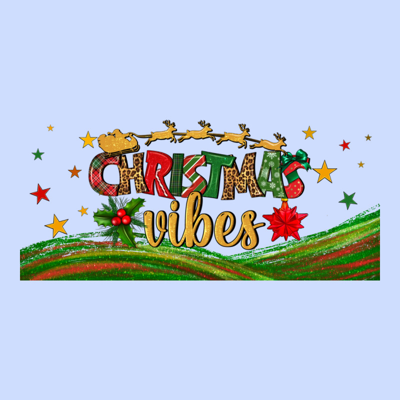 Christmas Vibes Libbey Glass Urban Heavy Tee by BundleAndBundleShop | Teevron