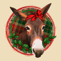 Christmas Donkey With Bandana Premium Hoodie | Teevron