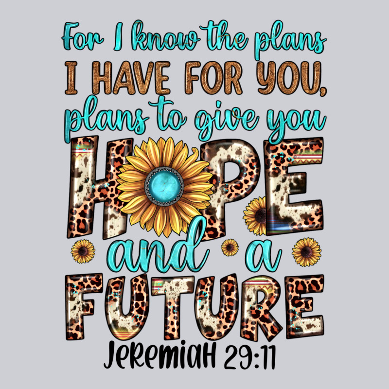 For I Know The Plans I Have For You Plans To Give You Hope And A Futur Heavyweight Sweatshirt by JahusDesignShop | Teevron