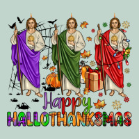 San Judas Happy  Hallothanksmas Zipper Hoodie | Teevron
