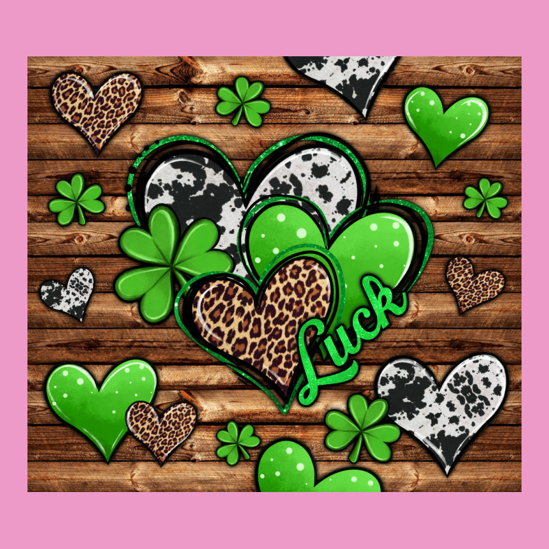 St Patricks Day Hearts Urban Hoodie by Jasminsmagicworld | Teevron