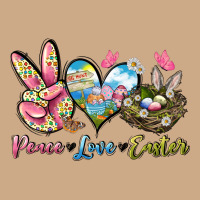 Peace Love Easter Vintage Hoodie | Teevron