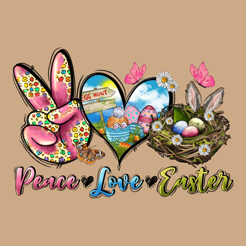 Peace Love Easter Vintage Hoodie by LillyAllenDesigns | Teevron