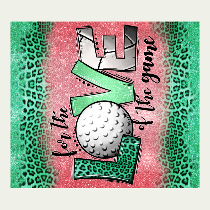 For The Love Of The Game Golf Urban Heavy Tee by Jasminsmagicworld | Teevron