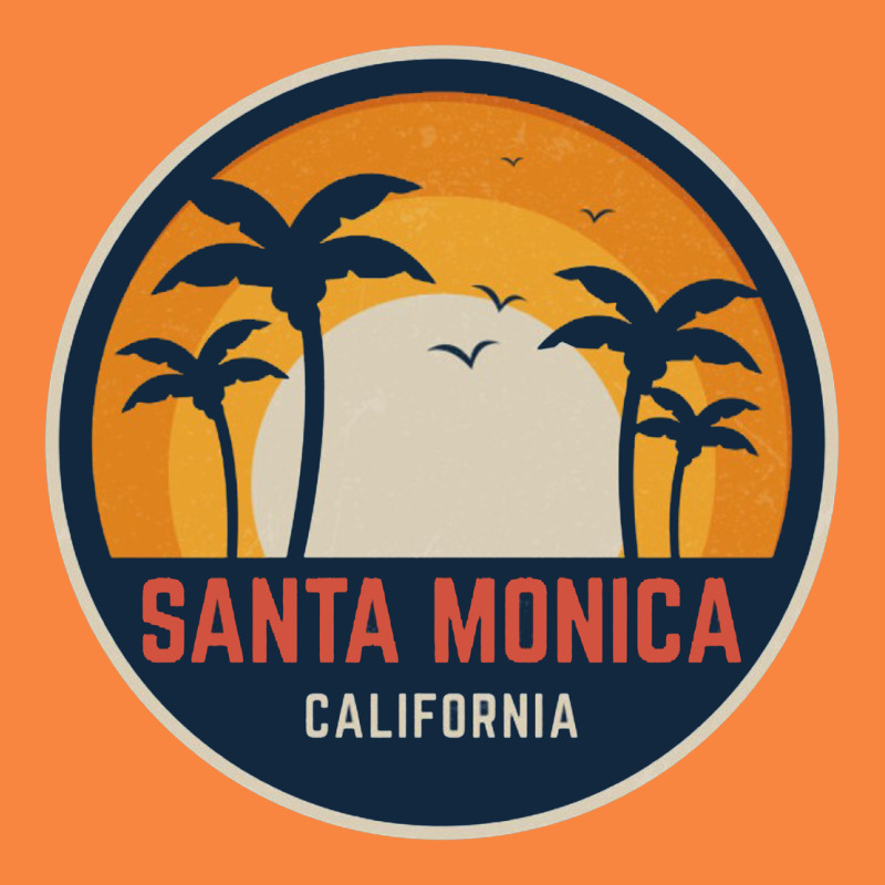 Santa Monica California Premium Sweatshirt by artisFamous | Teevron