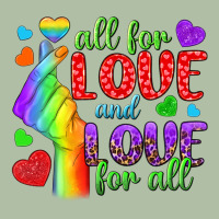 Western All For Love And Love For All Urban Heavy Tee | Teevron
