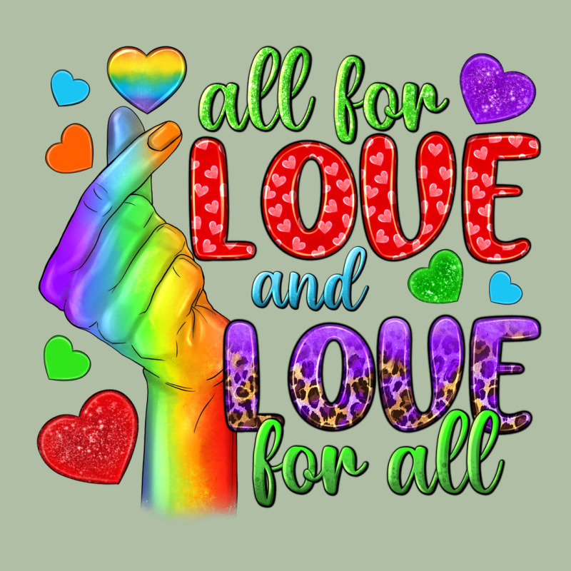 Western All For Love And Love For All Urban Heavy Tee by BundleAndBundleShop | Teevron