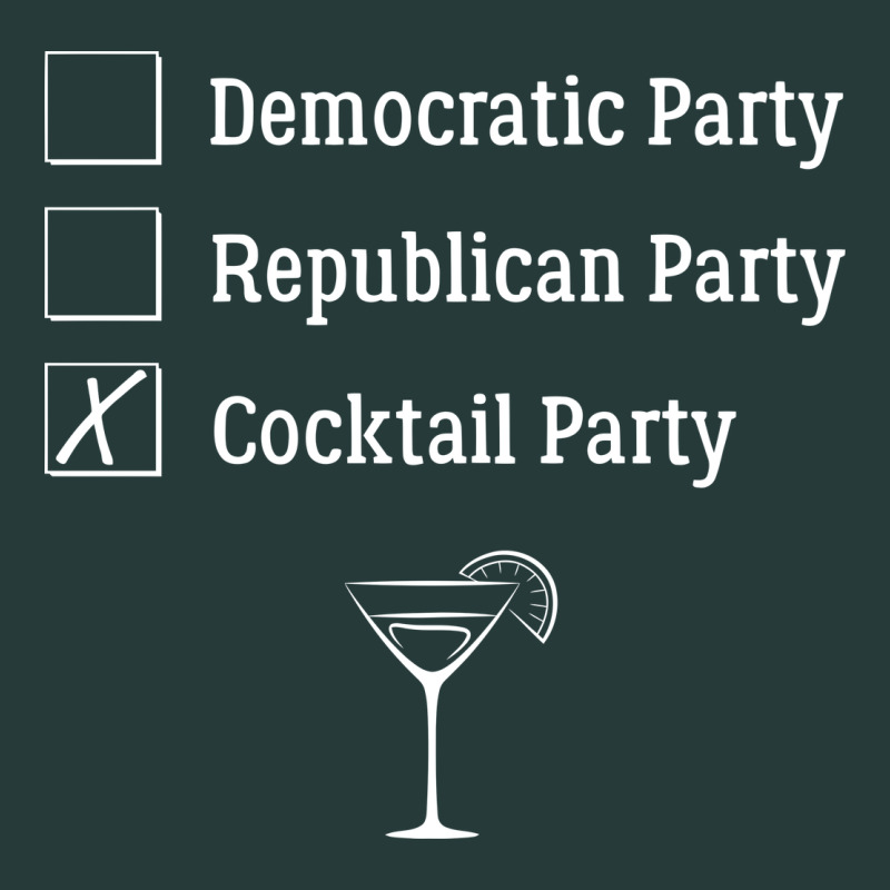 Democratic Republican Cocktail Party Funny Premium Sweatshirt by artisFamous | Teevron