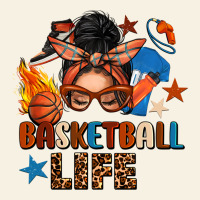 Basketball Life Messy Bun Vintage Tee | Teevron