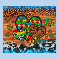 Autism Awareness Hearts Leopard Cowhide Classic Tee | Teevron