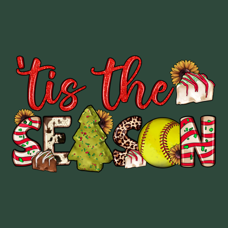Tis The Season Softball Little Debbie Tree Cakes Zipper Hoodie by JahusDesignShop | Teevron