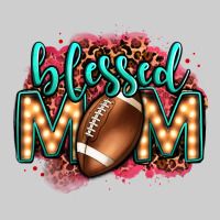 Blessed American Football Mom Lightbulb Letters Premium Tee | Teevron