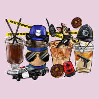 Police Coffee Cups Ladies Tee | Teevron