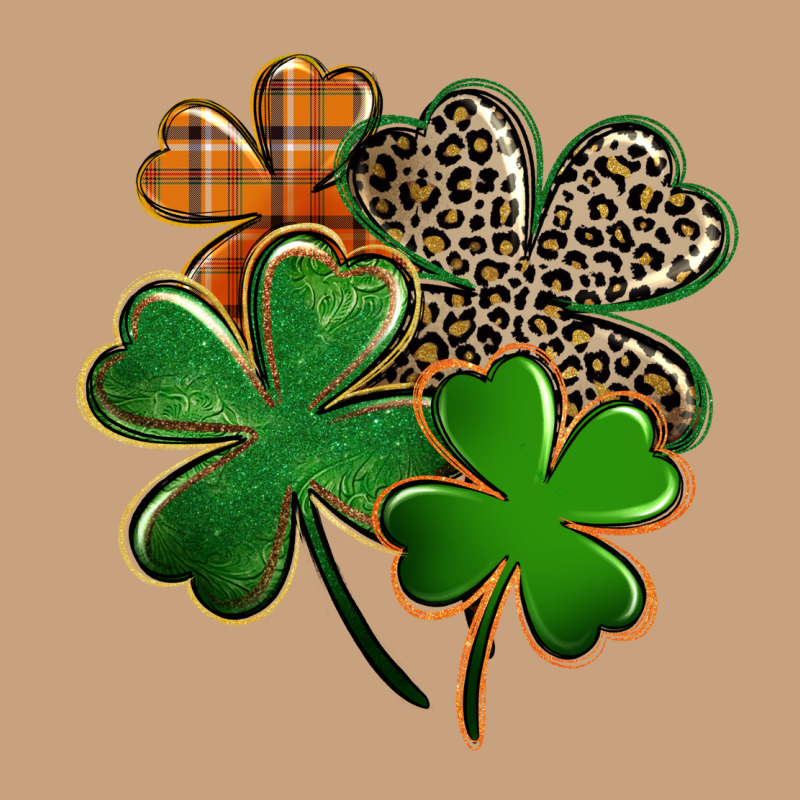 Leopard Shamrock Vintage Tee by FaDigitalArtStudio | Teevron