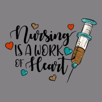 Nursing İs A Work Of Heart Heavyweight Hoodie | Teevron