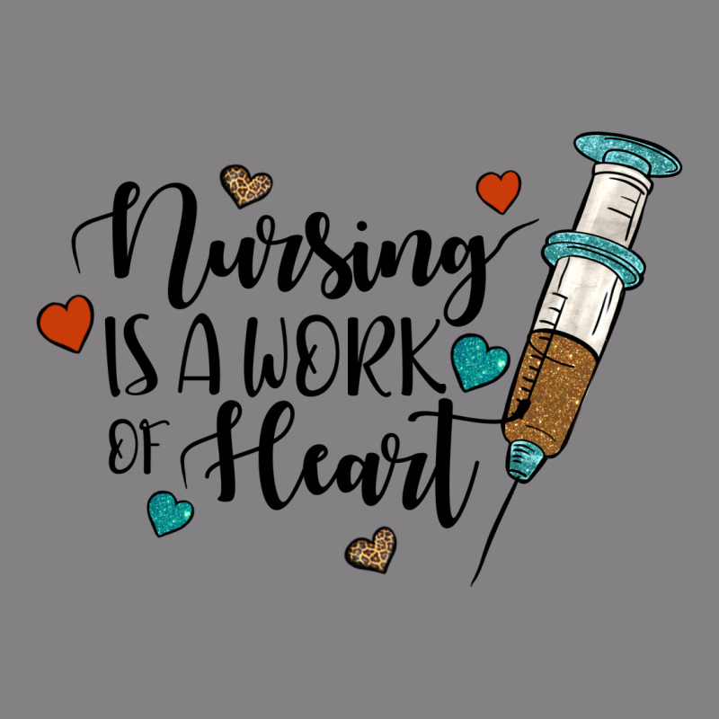 Nursing İs A Work Of Heart Heavyweight Hoodie by JahusDesignShop | Teevron