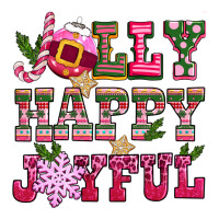 jolly happy joyful pink christmas | Teevron