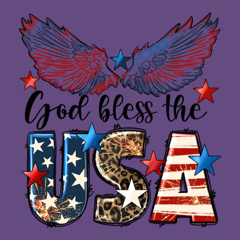 Western God Bless The Usa 4th Of July Vintage Hoodie by LillyAllenDesigns | Teevron