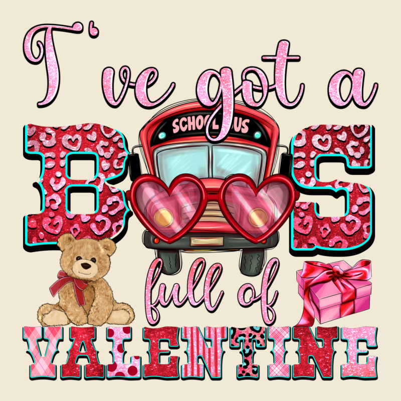 I've Got A Bus Full Of Valentine Premium Tee by OliviaCreatesArt | Teevron