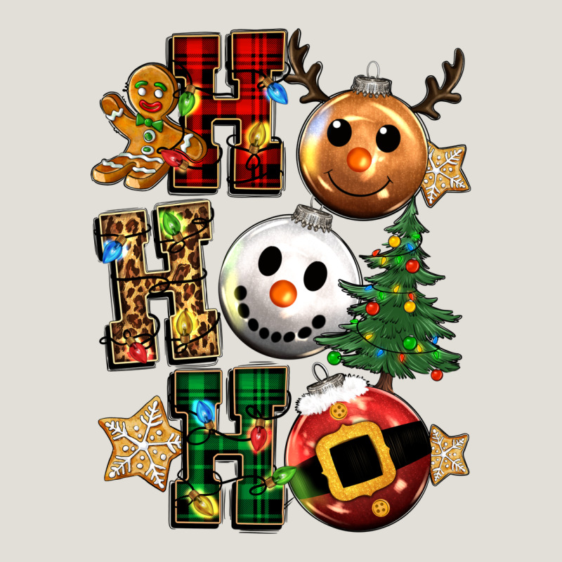 Ho Ho Ho Christmas Heavy Core Tee by CowGirlArtShop | Teevron