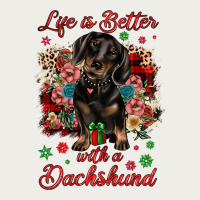 Christmas Life Is Better With A Dachshund Zipper Hoodie | Teevron