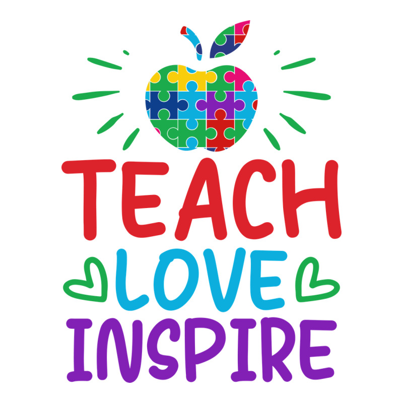 Teach Love Inspire Long Sleeve Tee by CowhideDigitalArt | Teevron