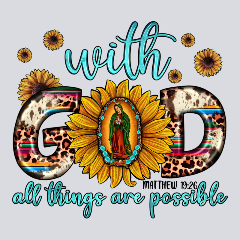 With God All Things Are Possible Matthew 19 26 Zipper Hoodie by JahusDesignShop | Teevron