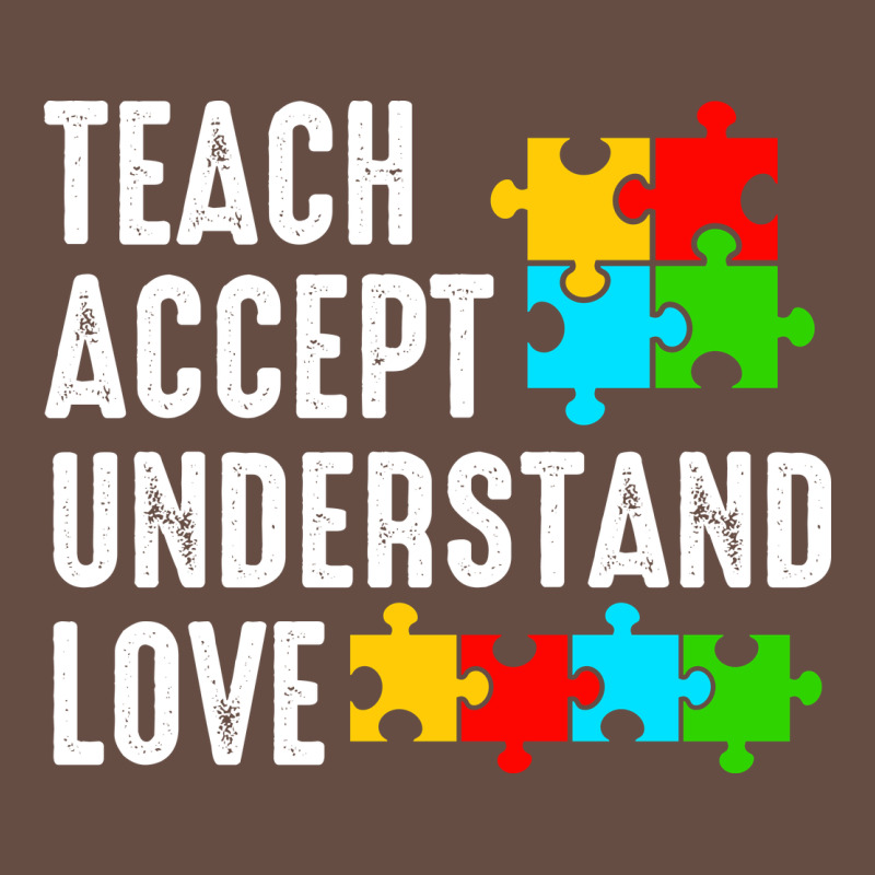 Teach Accept Understand Love Long Sleeve Tee by CowhideDigitalArt | Teevron