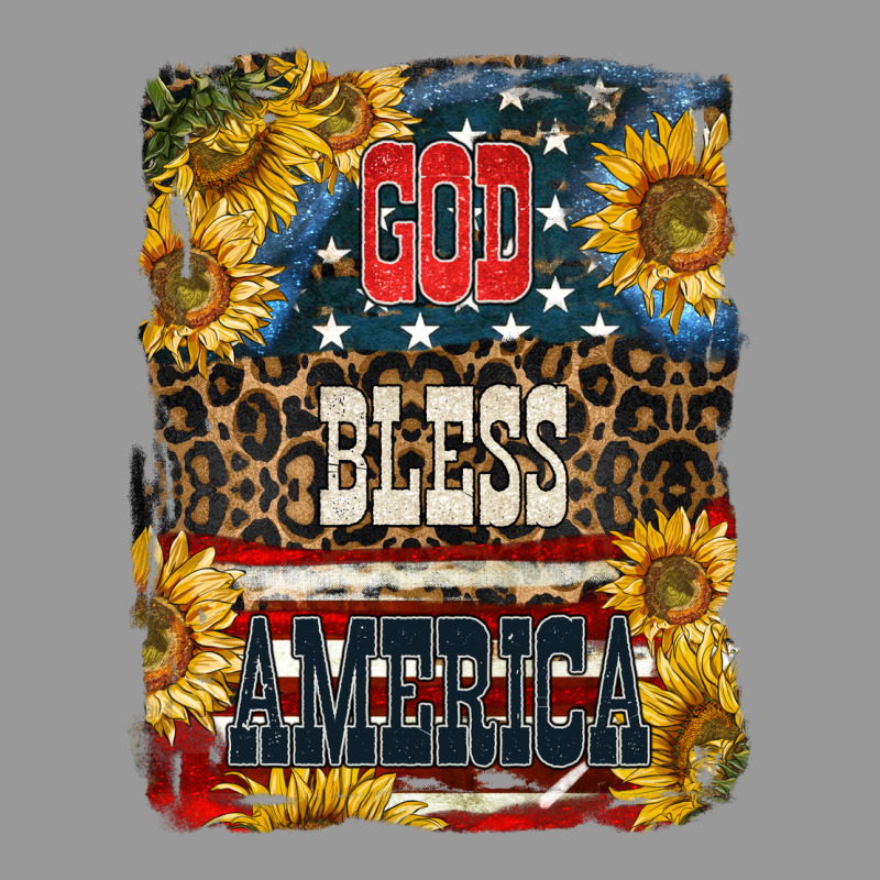 Western God Bless America 4th Of July Vintage Hoodie by LillyAllenDesigns | Teevron