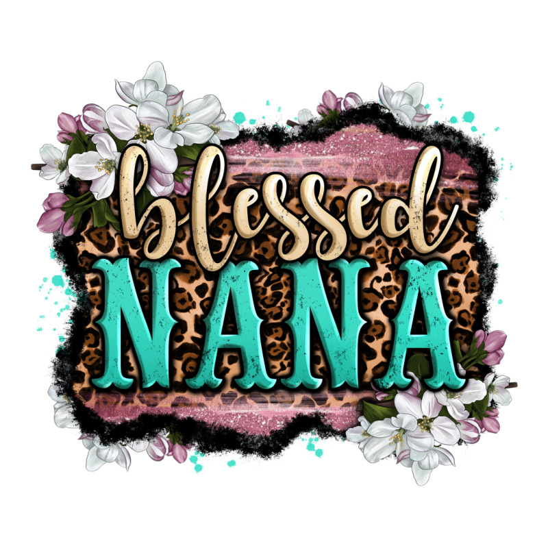 Blessed Nana Premium Tee by OliviaCreatesArt | Teevron