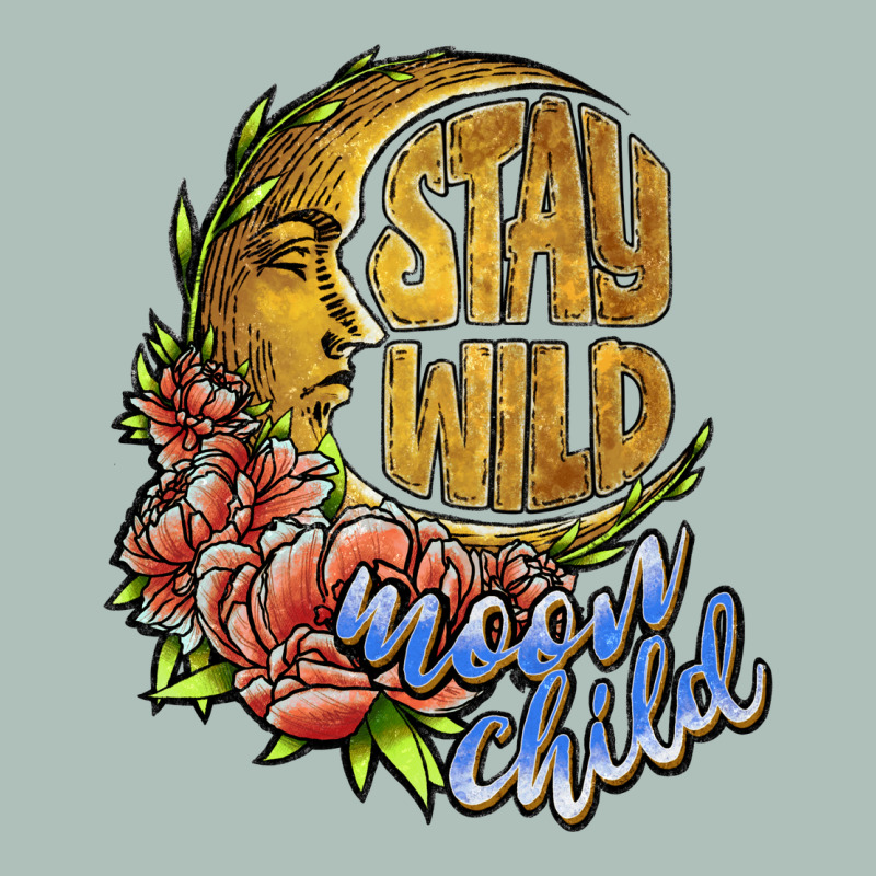 Stay Wild Moon Child Heavyweight Hoodie by JahusDesignShop | Teevron