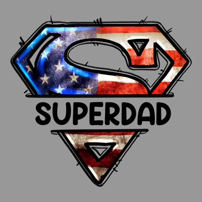 American Super Dad Vintage Hoodie by LillyAllenDesigns | Teevron