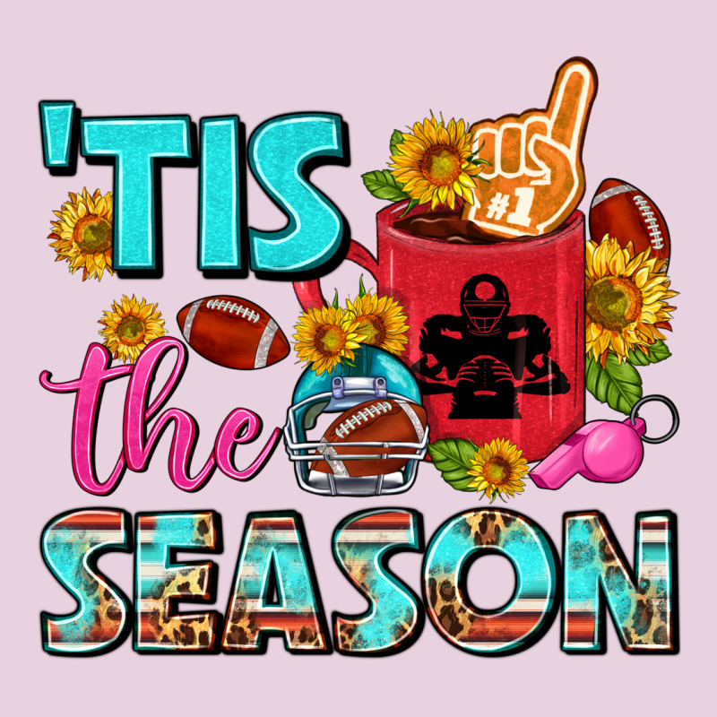 Tis The Season Football Coffee Mug Ladies Tee by FaDigitalArtStudio | Teevron
