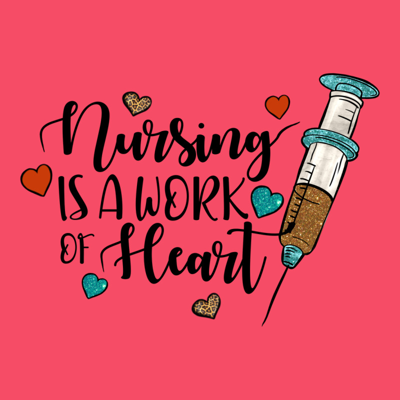 Nursing İs A Work Of Heart Premium Sweatshirt by JahusDesignShop | Teevron
