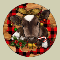 Christmas Baby Cow Heavy Core Tee | Teevron