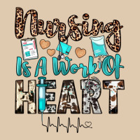 Nursing Is A Work Of Heart Heavyweight Sweatshirt | Teevron