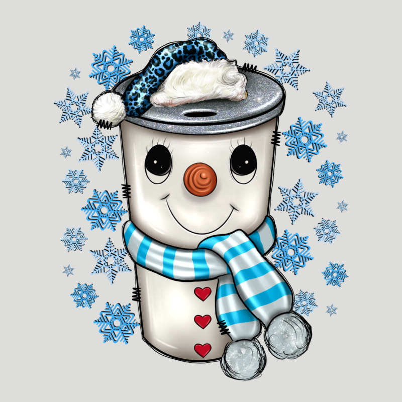 Snowman Coffee Cup Zipper Hoodie by JahusDesignShop | Teevron